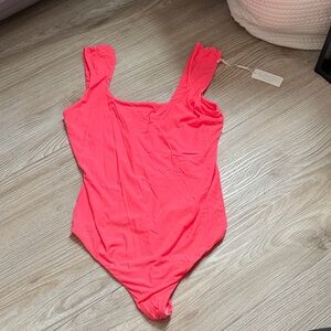 Aerie Smoothiez Neon Pink Bodysuit (NEW WITH TAGS)